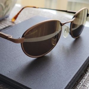 Maui Jim #MJ 164-16 Antique Frame, Polarized Bronze Glass Lenses
